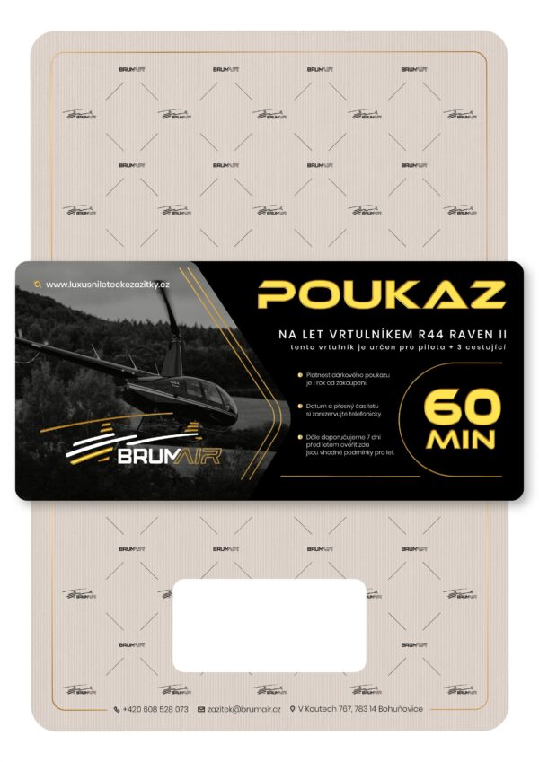 Dárkový voucher na vyhlídkový let 60 min - Image 2