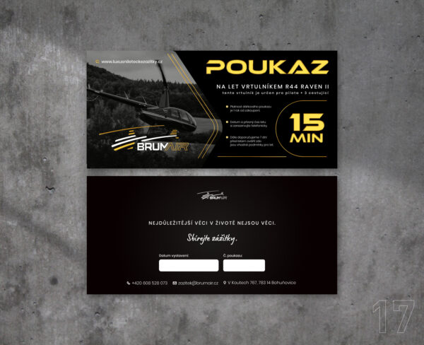 Dárkový voucher na vyhlídkový let 15 min - Image 3